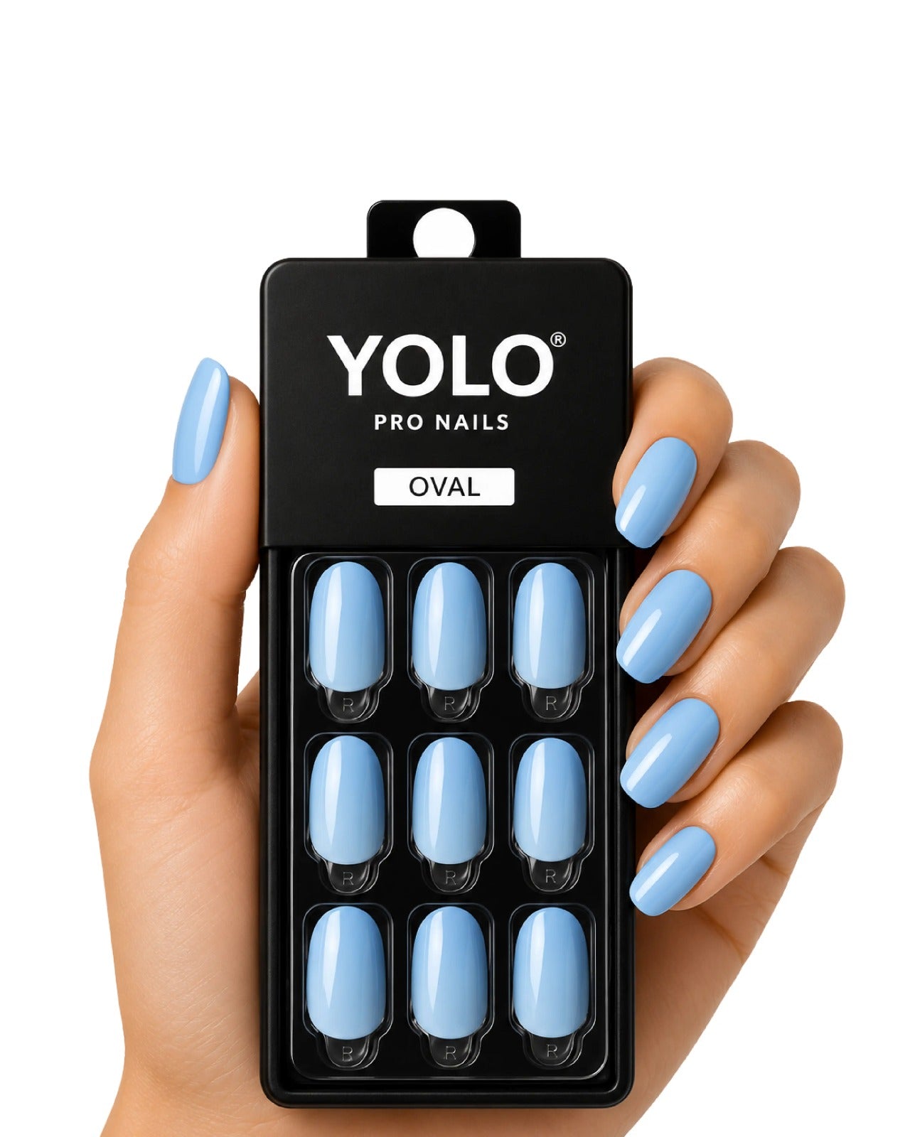 Yolo Pro Fake Nails - O-100 Cloud