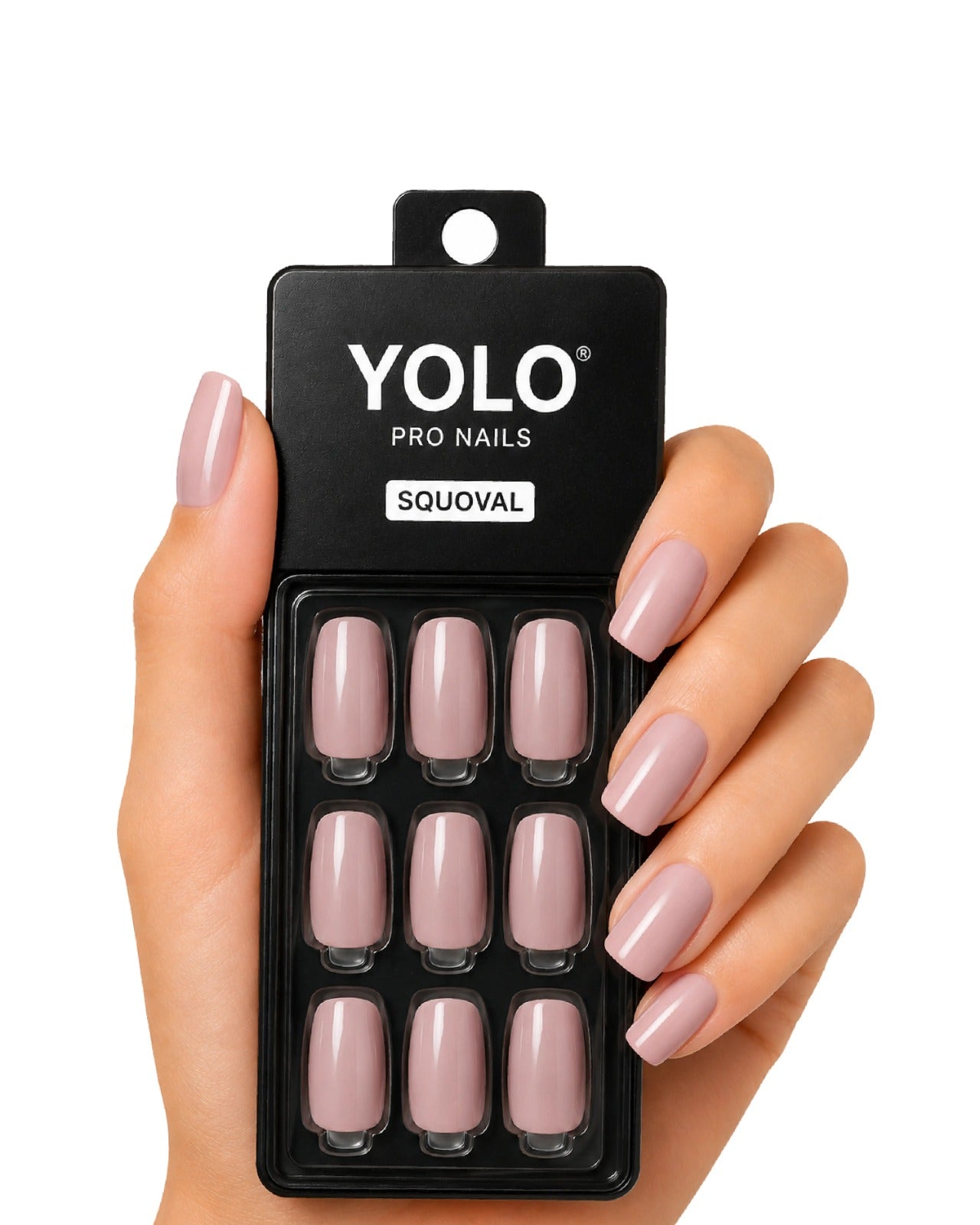 Yolo Pro Fake Nails - SS-118 Caffine