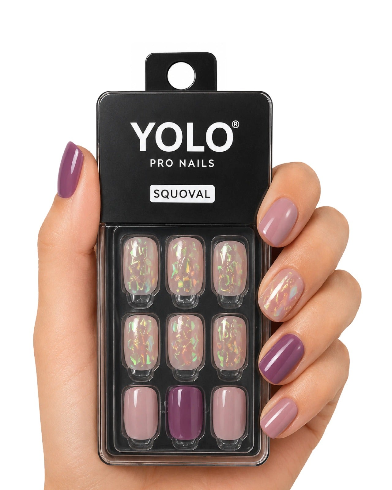 Yolo Pro Fake Nails - SS-131 Peacook