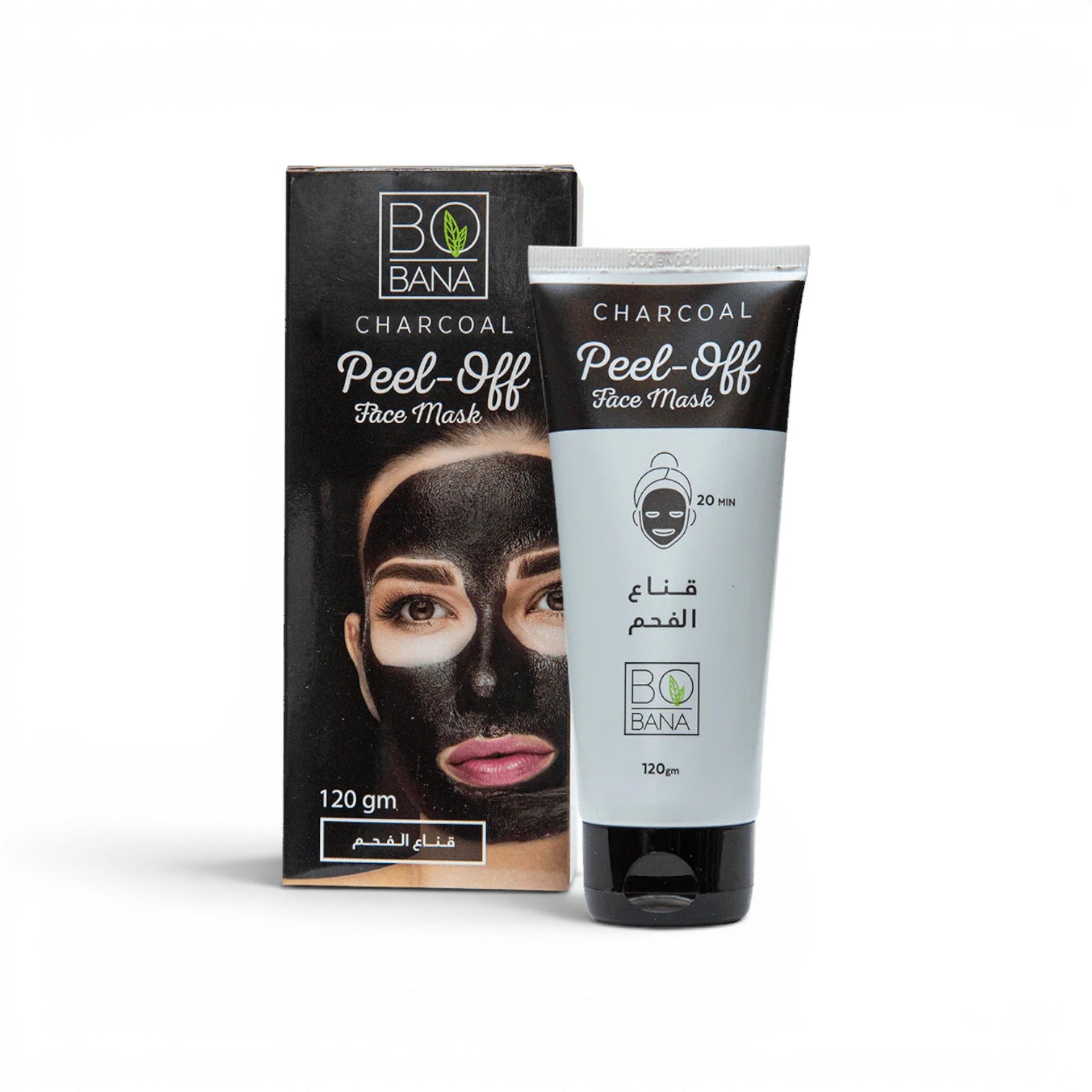 Bobana charcoal peel off face mask, 120 gm