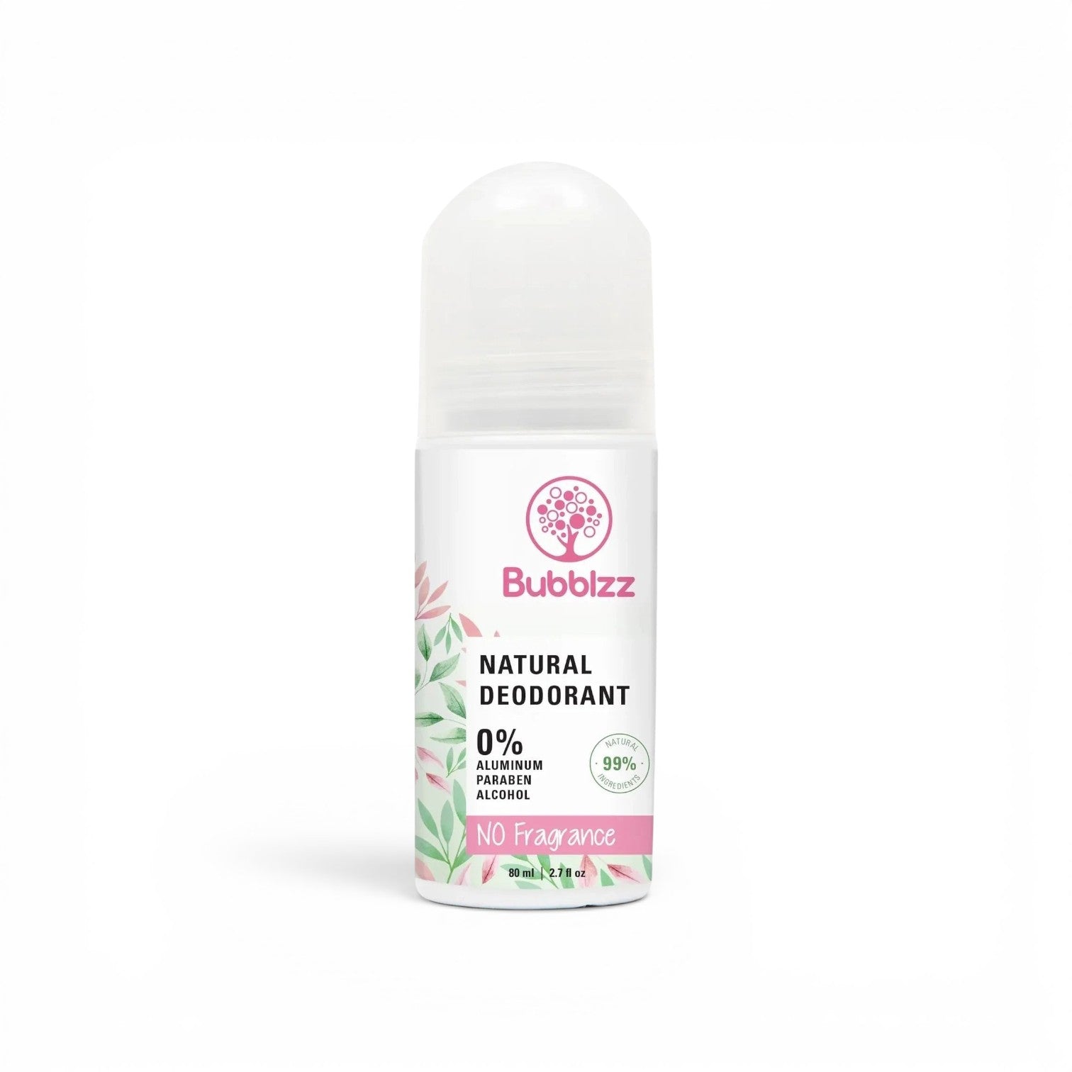 Bubblzz All Fragrance Natural Deodorant 80 ml