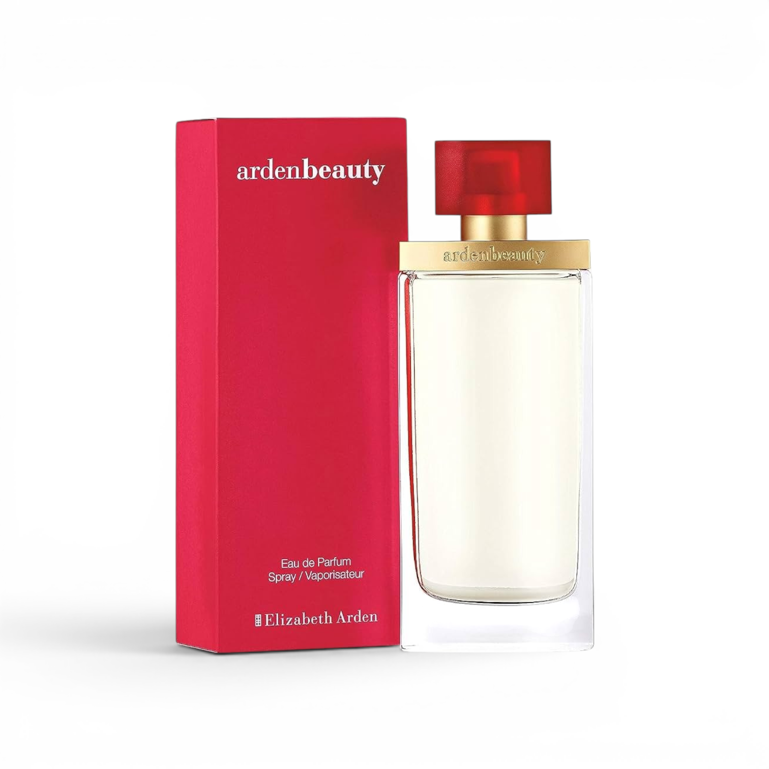 likemoon.shop Arden Beauty 100ml Eau de Parfum spray with its signature red box and elegant glass bottle