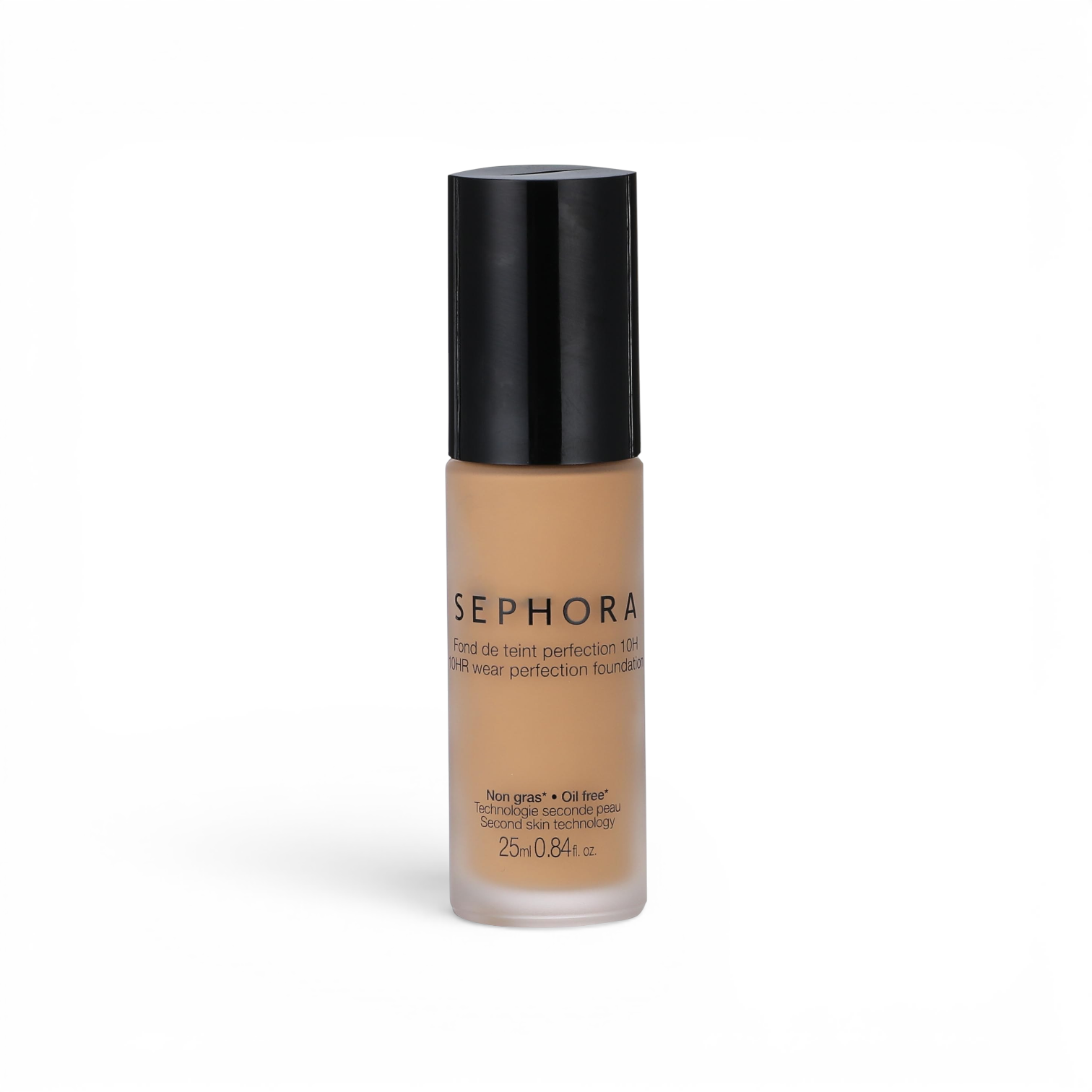 likemoon.shop SEPHORA 10HR wear oil-free foundation in shade 36 Mat Tan Amber in a 25ml glass bottle