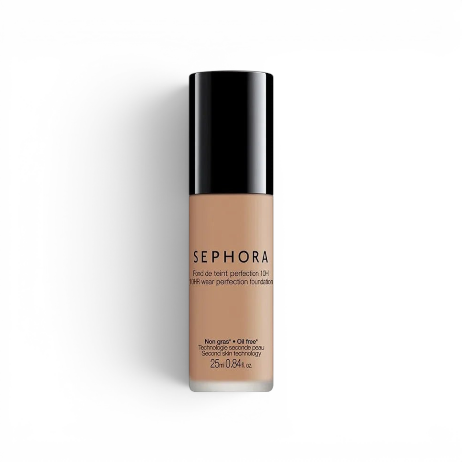 likemoon.shop SEPHORA medium coverage oil-free foundation in 40 Honey Bronze shade in a 25ml glass bottle