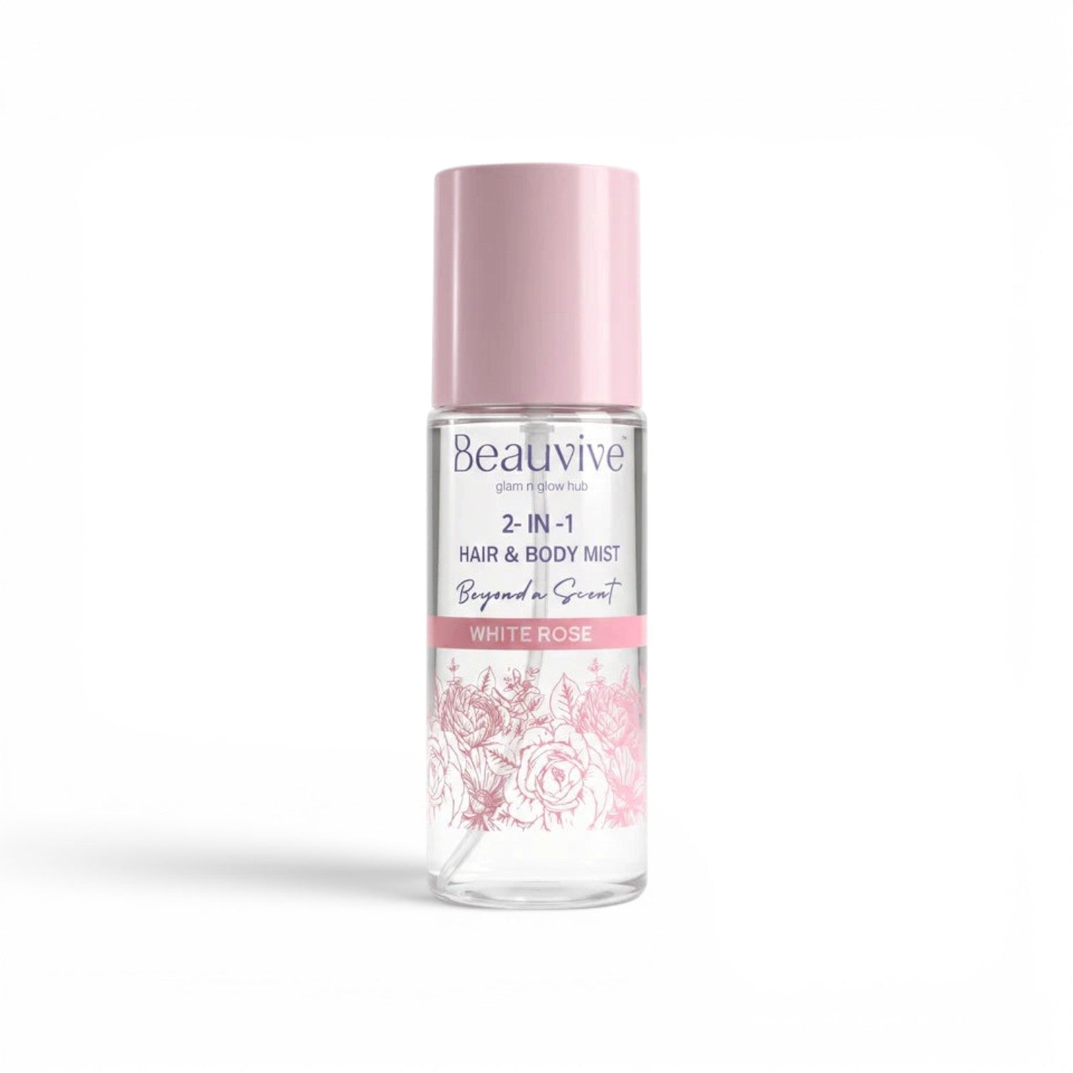 Beauvive 2-in-1 Hair & Body Mist – White Rose