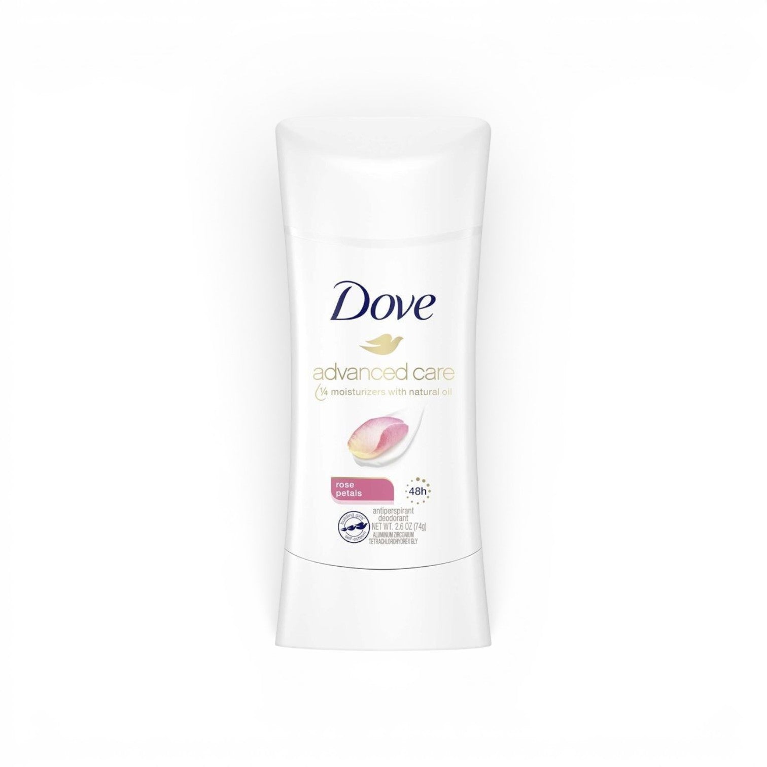 Dove Advanced Care 48h Antiperspirant Deodorant Stick – Rose Petals 74 gm
