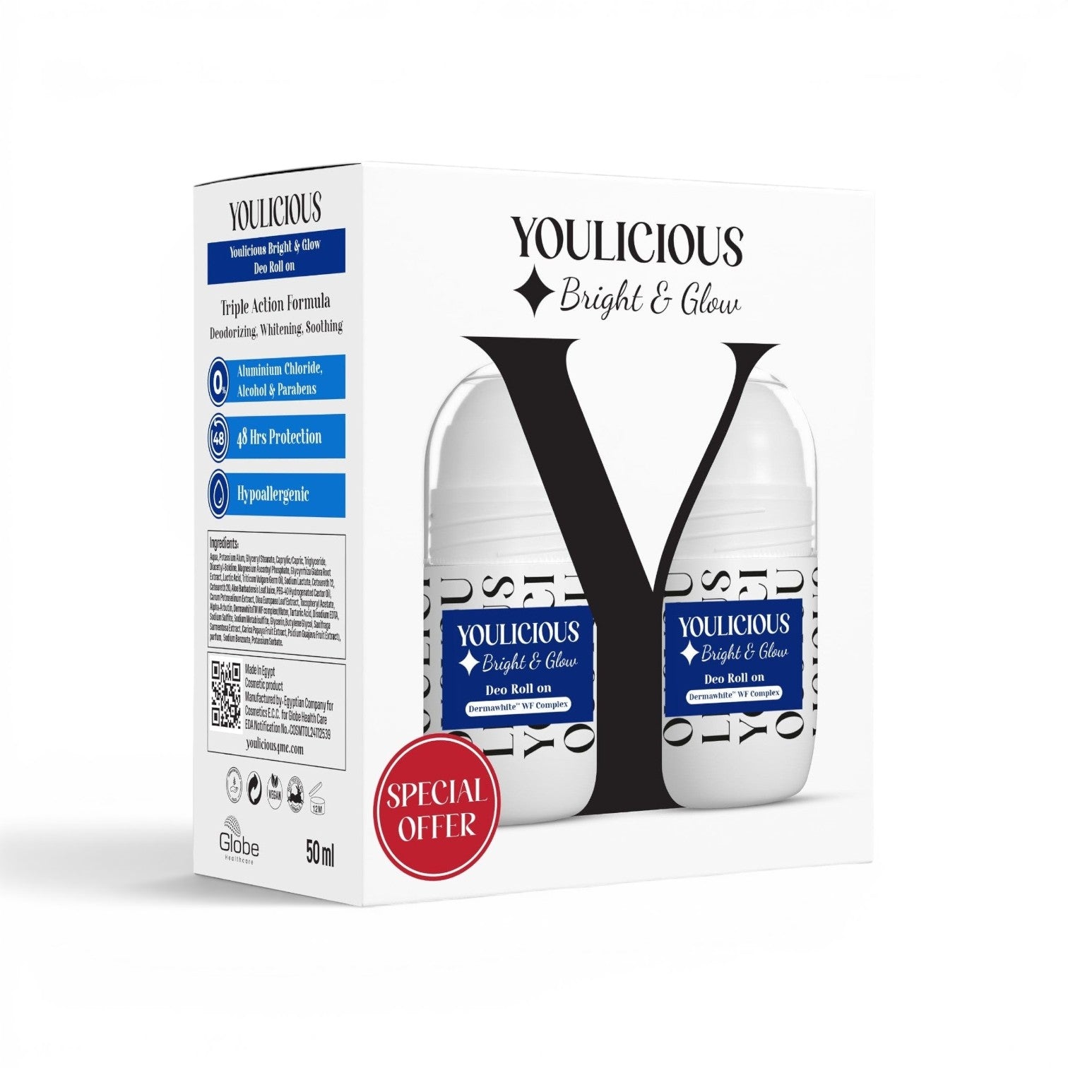 youlicious Bright & Glow Deo Roll On