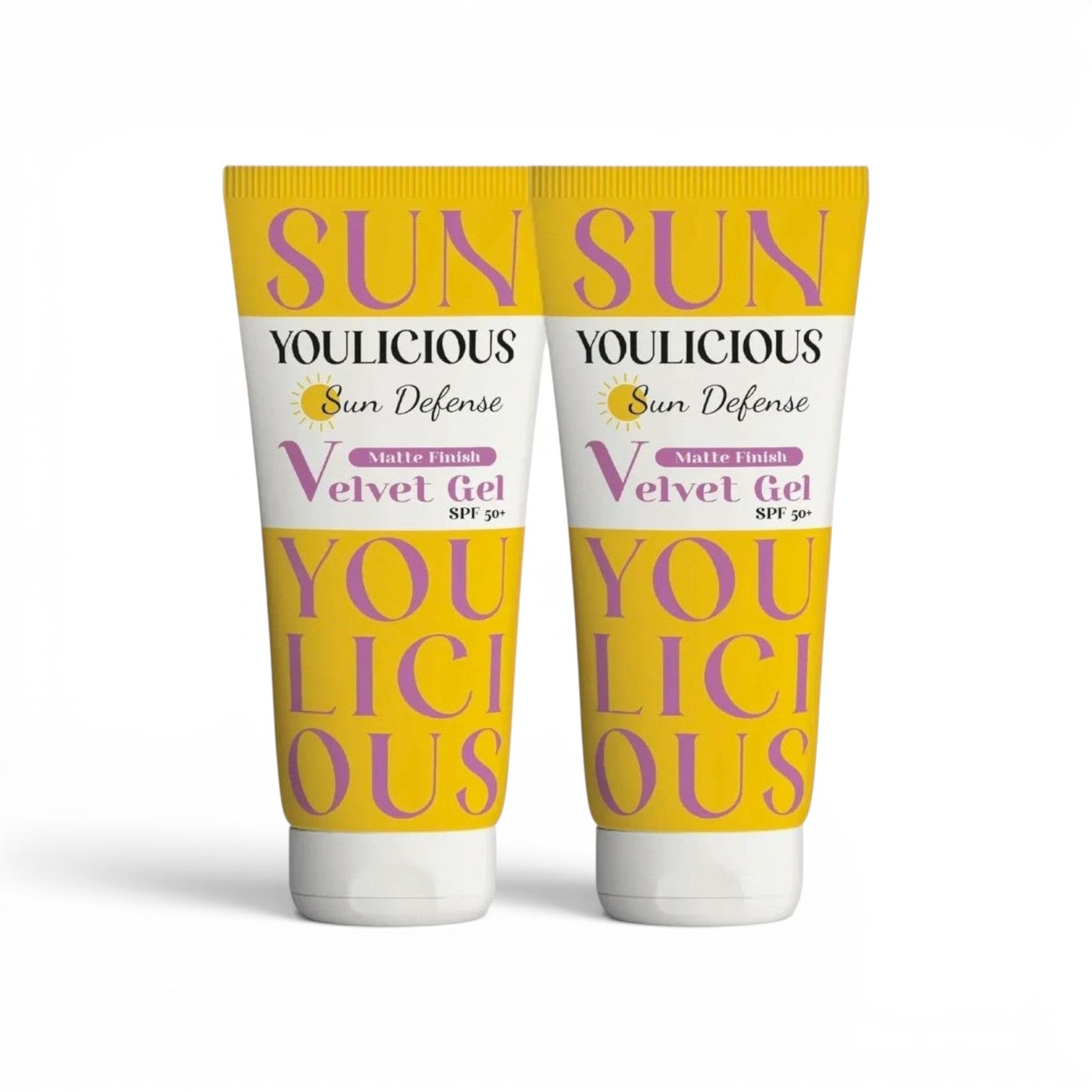 Youlicious Sunscreen Velvet Gel SPF 50+ / 40 g / 1+1